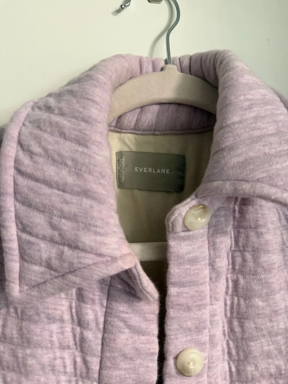 Everlane Quilt Shirt Jacket - Picture 3 of 3